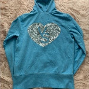 Victoria secret essentials jacket blue small